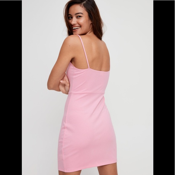 Aritzia Sunday Best Deep Pink Dress - Picture 4 of 7